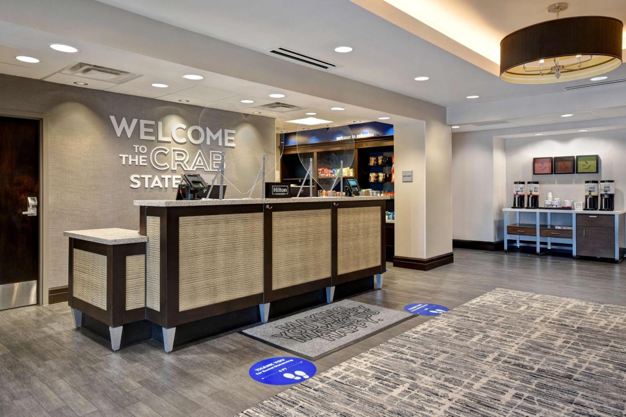 Hampton Inn & Suites Columbia South Fort Meade Area Exterior foto